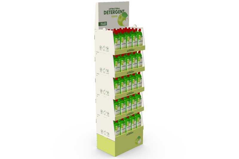 Floor and counter displays: attract customers' attention
