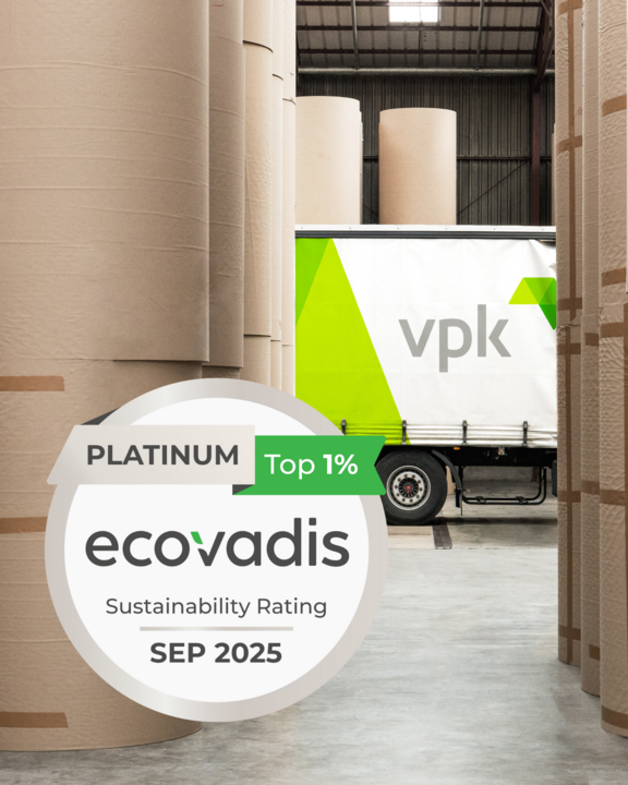 EcoVadis Platinum medal awarded to VPK Group