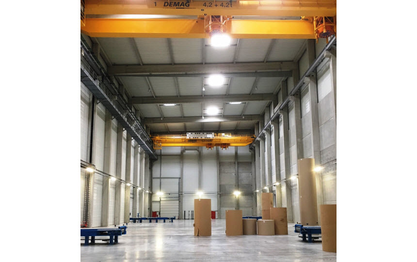 Fully Automated High Stack Warehouse For Blue Paper